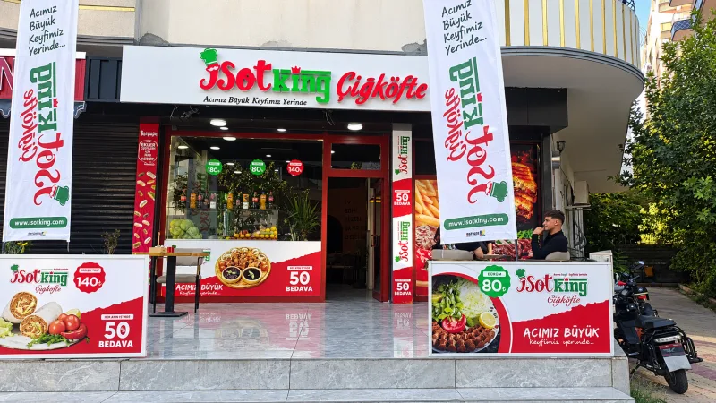İSOT KİNG ÇİĞKÖFTE BELDE MAHALLESİ’NDE HİZMETE AÇILDI